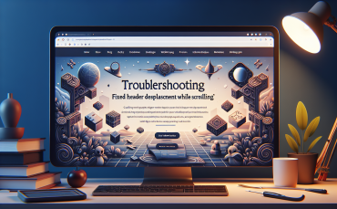 
<span>"Troubleshooting: Fixed Header Displacement While Scrolling"</span>

